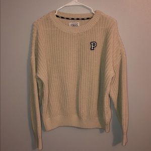 Cream VS PINK Sweater